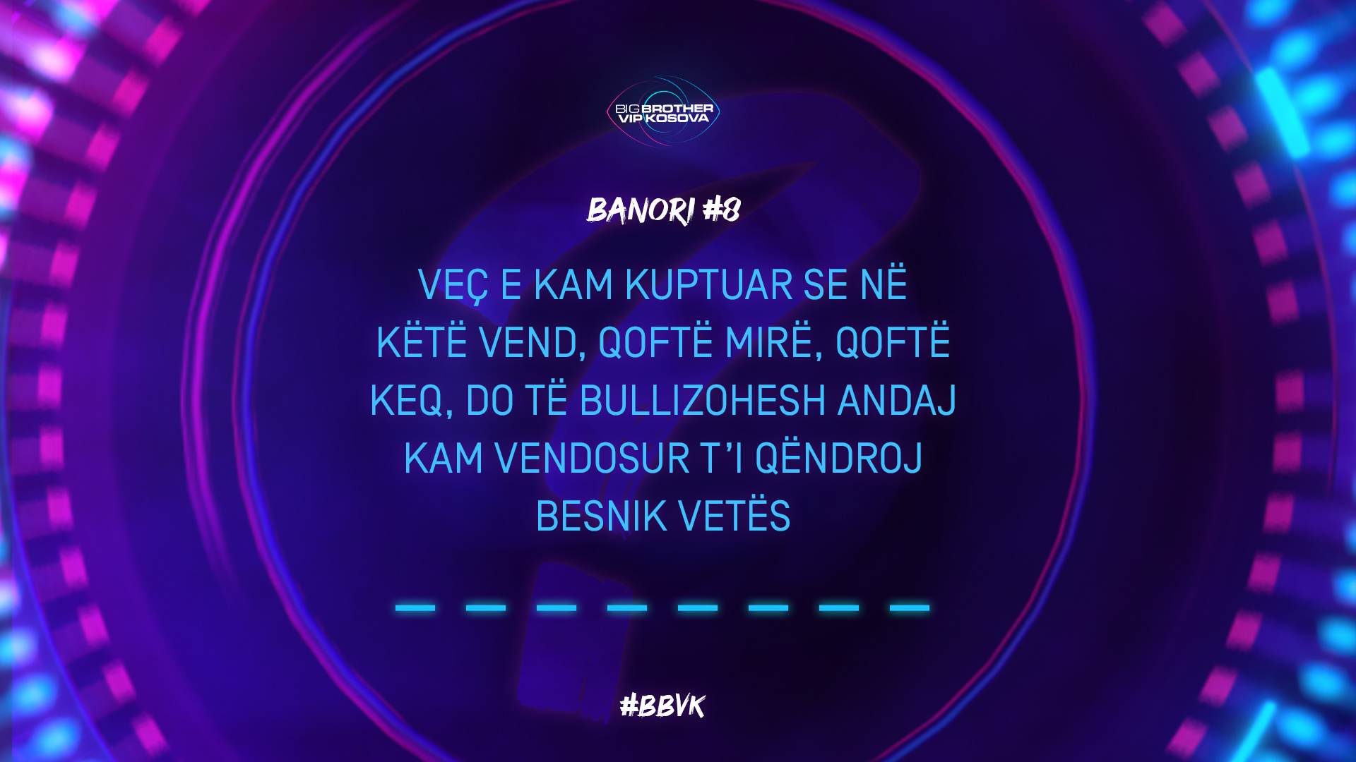 “Kam vuajtur nga bullizmi”, thotë konkurrenti i radhës në BBVK