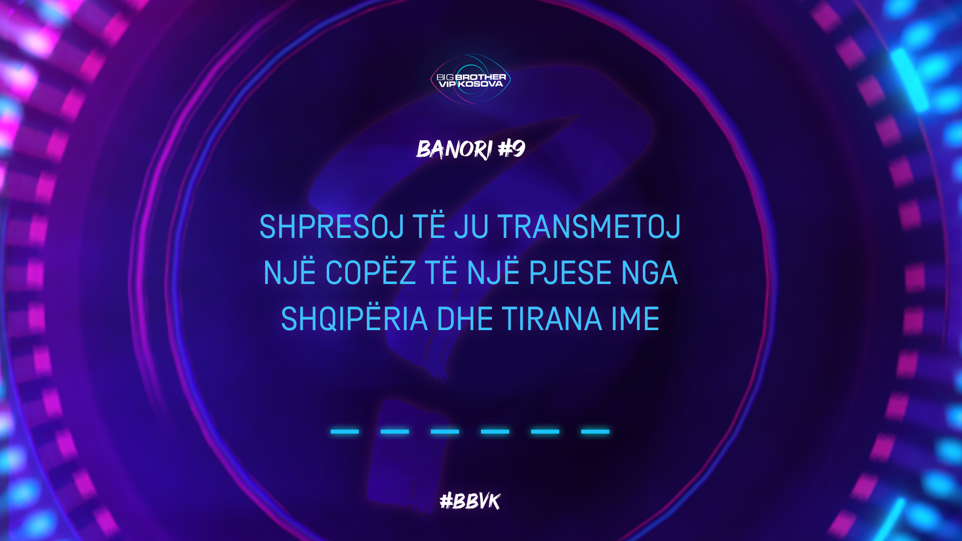 Banori apo banorja i/e radhës në BBVK vjen nga Tirana, por kush është ai/ajo?