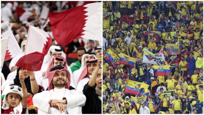 Tifozët mbushin stadiumin, gati për ndeshjen e parë të “Katar 2022”