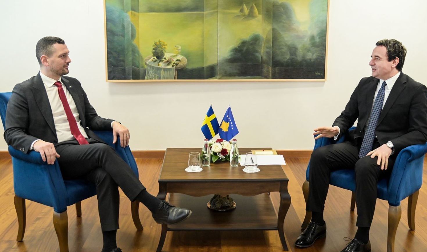 Kurti falënderon Suedinë për mbështetjen e vazhdueshme për Kosovën