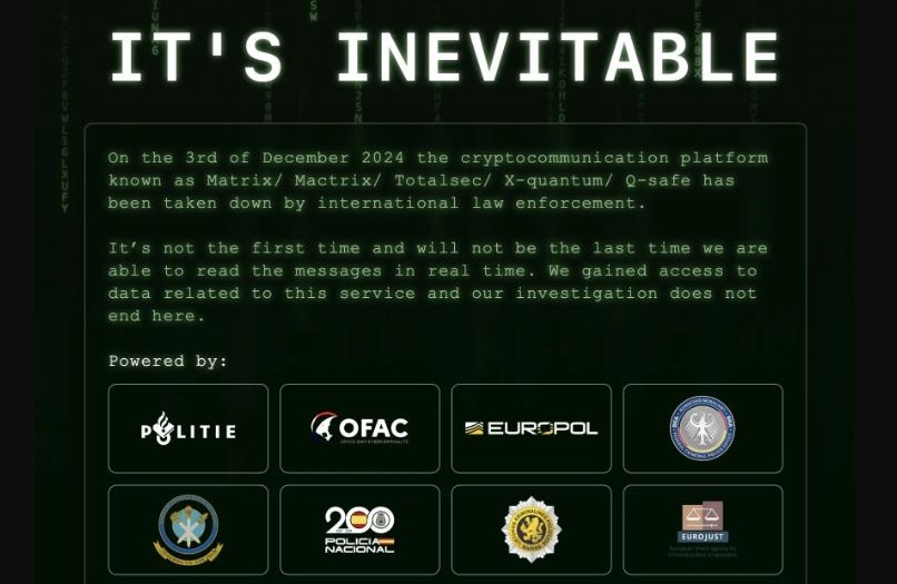 Pas Sky dhe Enchro, Europol thyen aplikacionin “Matrix”: Zbulohen mesazhet e krimit