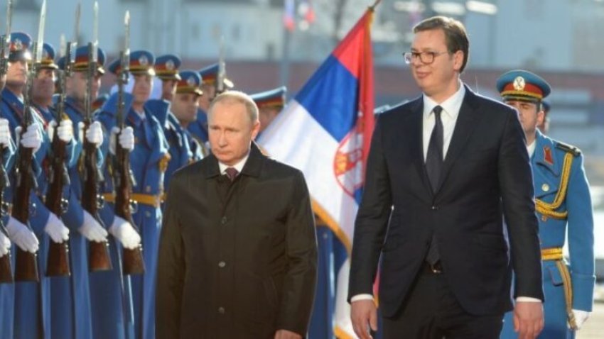 BE ja reagon lidhur me vizitën e Vuçiqit në Moskë