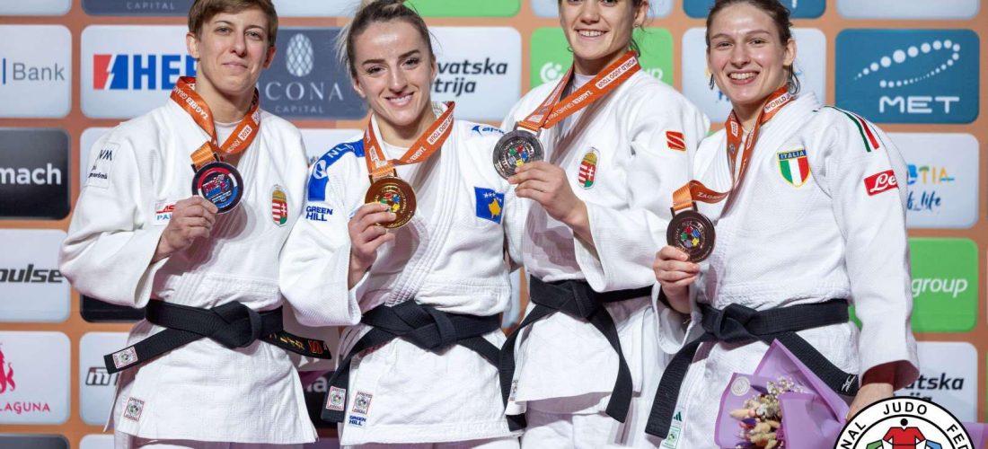 Distria Krasniqi triumfon në Zagreb