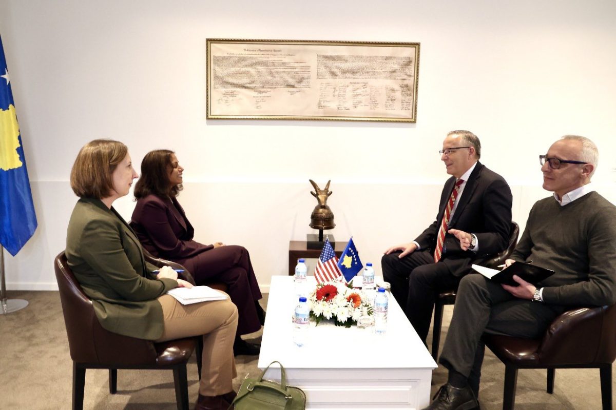 Hamza e nis angazhimin e ri me një simbolikë, takon diplomaten amerikane: Çdo veprim që cenon Kushtetutën, i papranueshëm