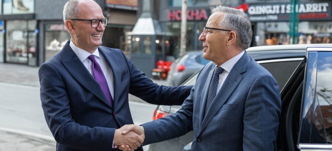 Hamza viziton Agim Aliun, lavdëron punën e tij: Jemi bashkë në këtë rrugëtim të ri për një të ardhme e Kosovës