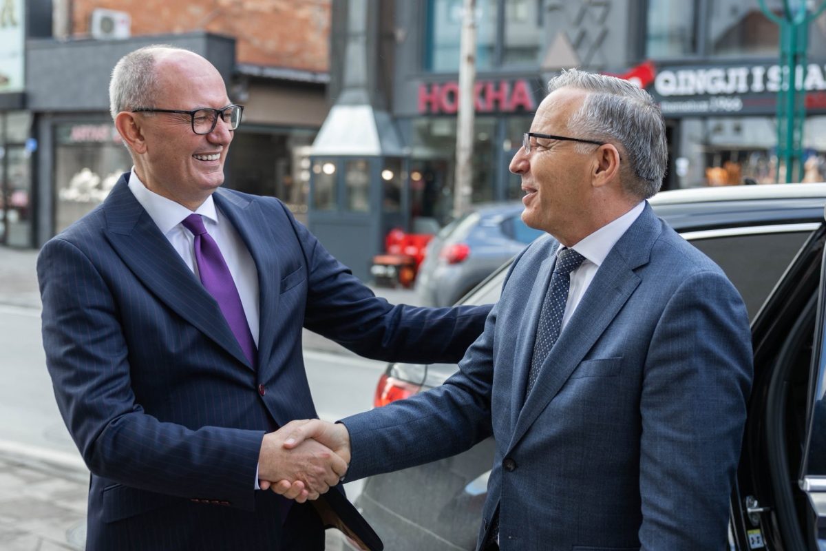 Hamza viziton Agim Aliun, lavdëron punën e tij: Jemi bashkë në këtë rrugëtim të ri për një të ardhme e Kosovës