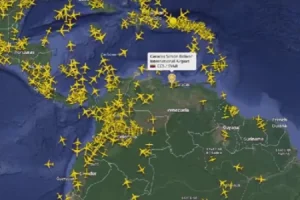 “A do të sulmojë nga ajri”, shumë pak aeroplanë fluturojnë mbi Venezuelë pas paralajmërimit të Trumpit