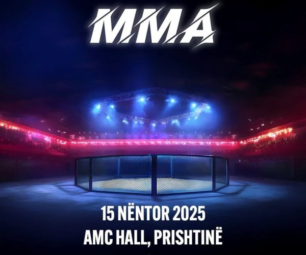 Për herë të parë në Kosovë organizohet Kampionati i Kosovës në Artet Mikse Marciale (MMA)