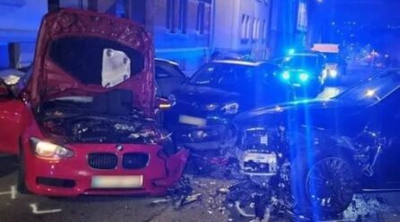 Aksidentohen 8 vetura në Gjermani, dëmet mbi 100 mijë euro