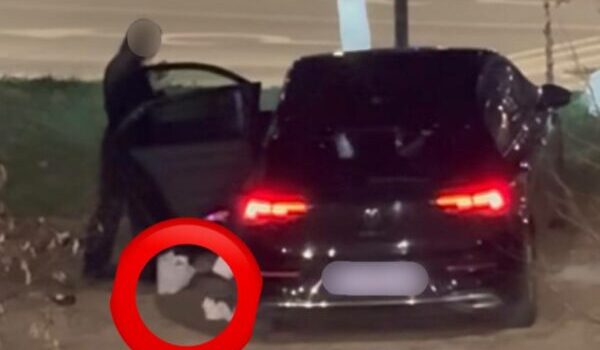 Policia e gjobit një person në Prishtinë që hodhi mbeturina nga vetura: Shmagni veprime të tilla