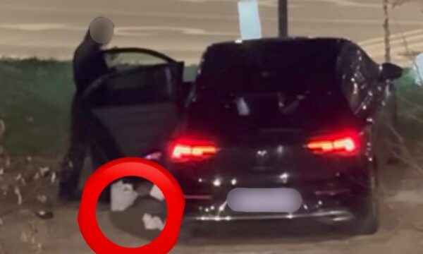 Policia e gjobit një person në Prishtinë që hodhi mbeturina nga vetura: Shmagni veprime të tilla
