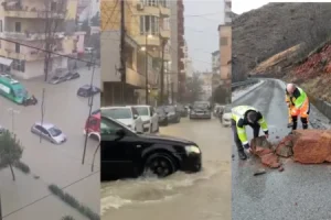 Shqipëria nën ujë, përmbytje në Durrës, Lezhë dhe Kukës