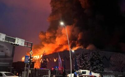 Zjarr i madh në një objekt në Gjakovë, nuk dihet për të lënduar