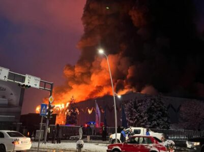 Zjarr i madh në një objekt në Gjakovë  nuk dihet për të lënduar