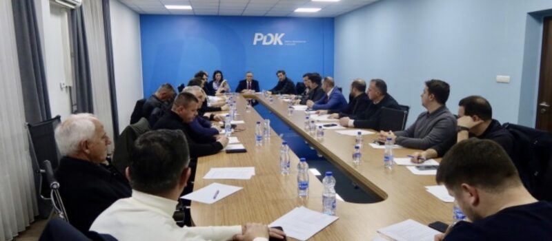 PDK mbështet marshin `Drejtësi, jo politikë!`