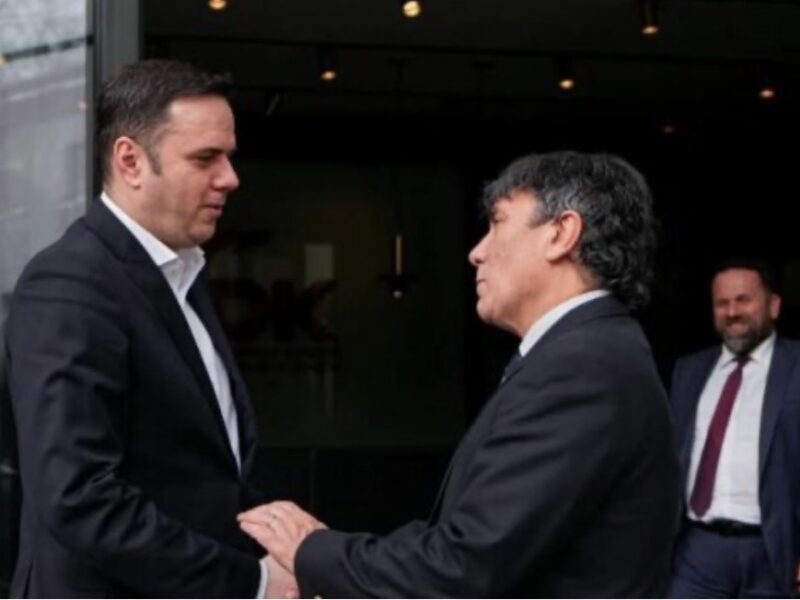 Ambasadori italian e uron Abdixhikun që u rikonfirmua në krye të LDK, diskutime edhe për urgjencën e formimit të institucioneve