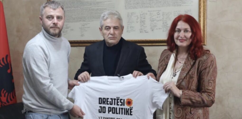 Platforma “Liria ka Emër” në RMV merr mbështetjen e Ali Ahmetit për Marshin “Drejtësi, jo politikë