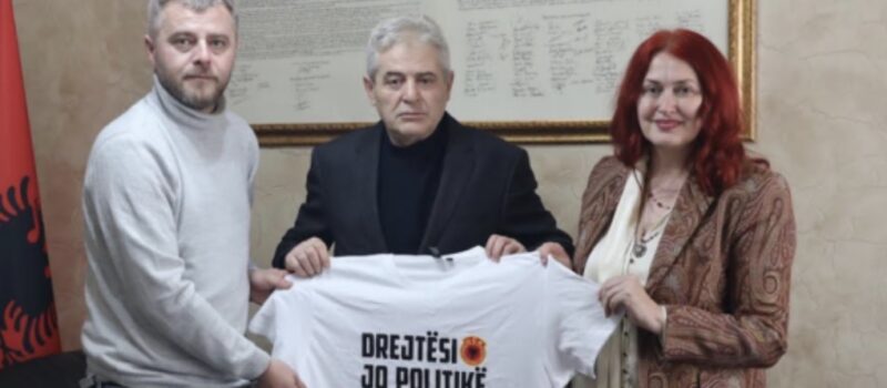 Platforma “Liria ka Emër” në RMV merr mbështetjen e Ali Ahmetit për Marshin “Drejtësi, jo politikë