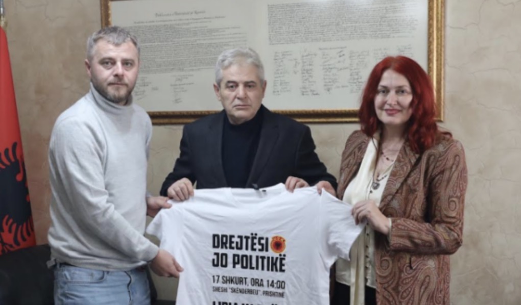 Platforma “Liria ka Emër” në RMV merr mbështetjen e Ali Ahmetit për Marshin “Drejtësi, jo politikë
