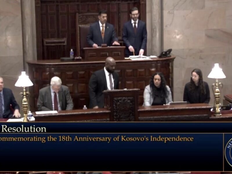 Senati i Nju-Jorkut miraton Rezolutën që shënon 18-vjetorin e pavarësisë së Kosovës