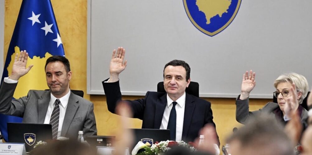 Shtatë vendimet e para të qeverisë “Kurti 3”