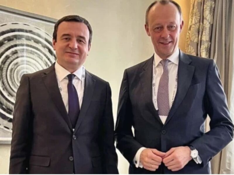 Merz uron Kurtin për rizgjedhjen si kryeministër: Para jush keni sfida, përfshirë përparim në dialogun me Serbinë