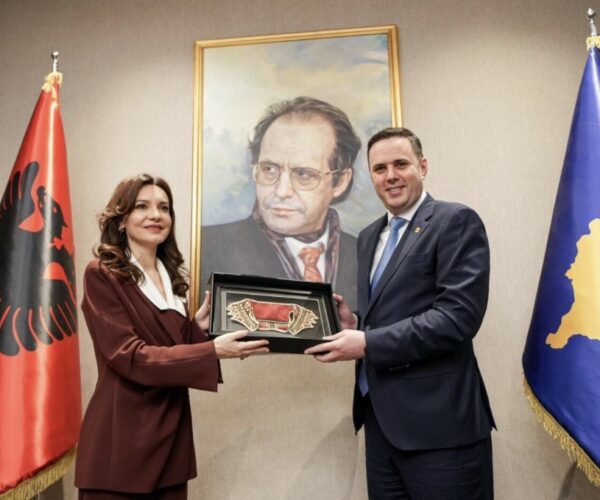 Abdixhiku pret në takim Elisa Spiropalin