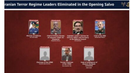 Ushtria izraelite: Avionët tanë eliminuan këta 7 zyrtarë të mbrojtjes iraniane, bota është më e mirë pa ta