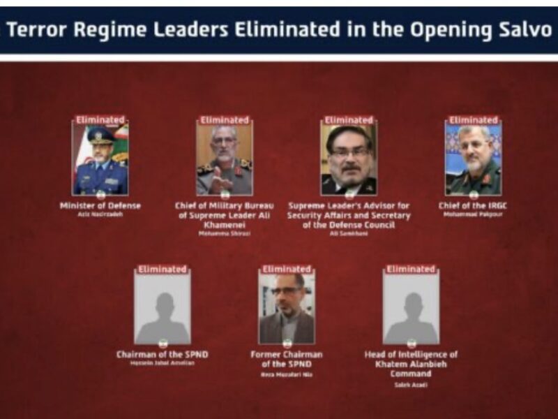 Ushtria izraelite: Avionët tanë eliminuan këta 7 zyrtarë të mbrojtjes iraniane, bota është më e mirë pa ta