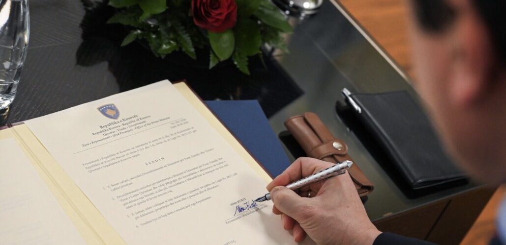 Besart Jashari emërohet zëvendësministër për Punë, Familje dhe Vlerat e Luftës Çlirimtare