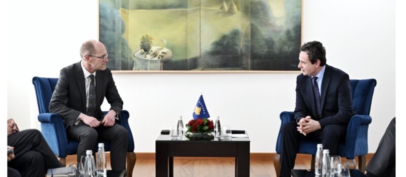 Kurti priti në takim përfaqësues të BERZh-it, diskutohen investime deri në 400 milionë euro deri në vitin 2027