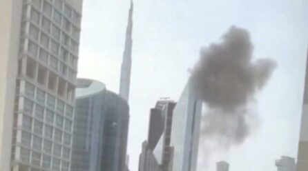 Shpërthime të fuqishme në Dubai: Tym i zi mbi qytet