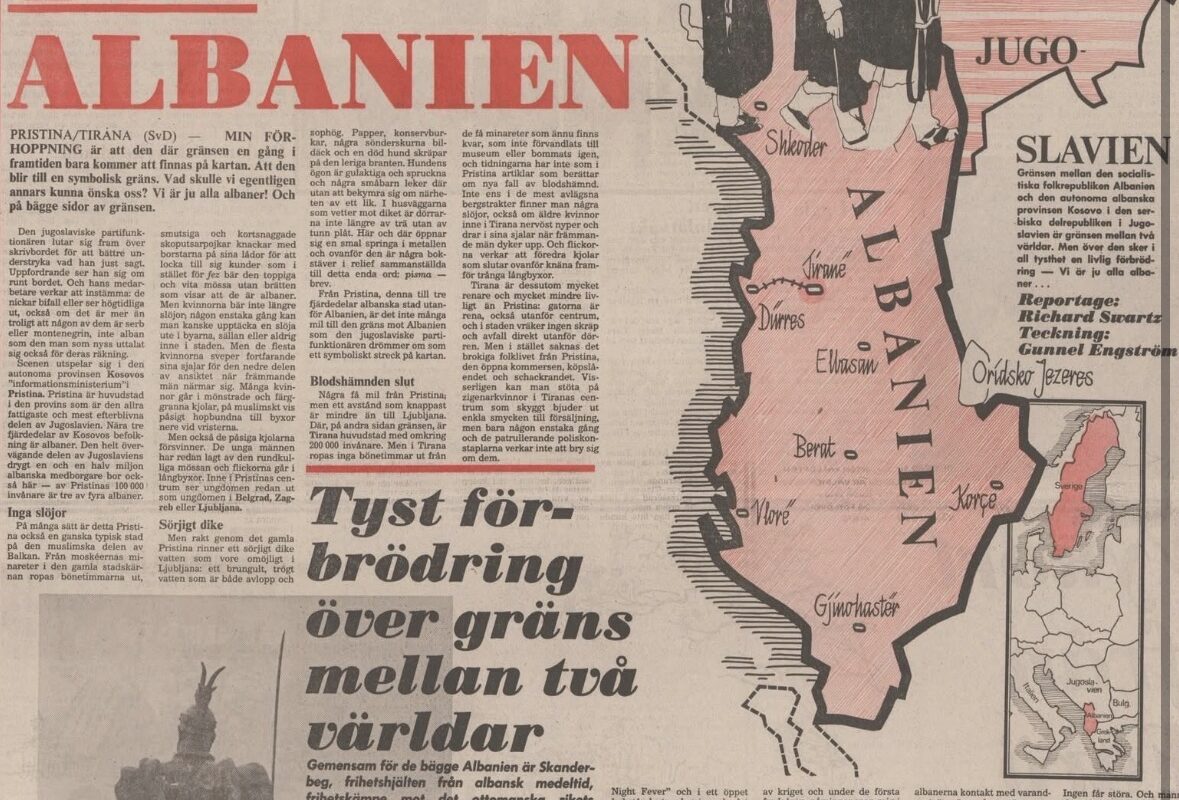 “Dy Shqipëri, një komb: Reportazhi suedez që krahasoi Shqipërinë dhe Kosovën më 1979”