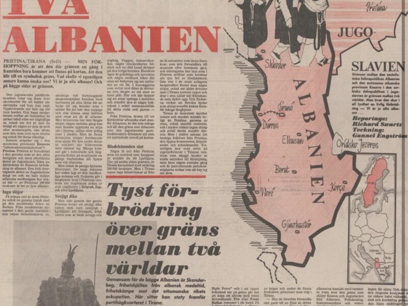 “Dy Shqipëri, një komb: Reportazhi suedez që krahasoi Shqipërinë dhe Kosovën më 1979”