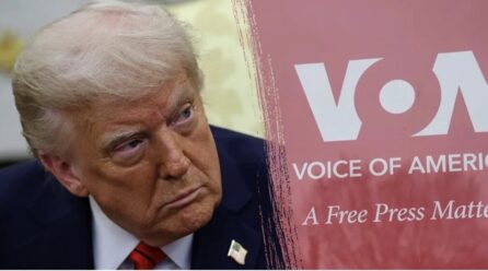 Një vit pas pezullimit, gjykata urdhëron rihapjen e “Zërit të Amerikës”