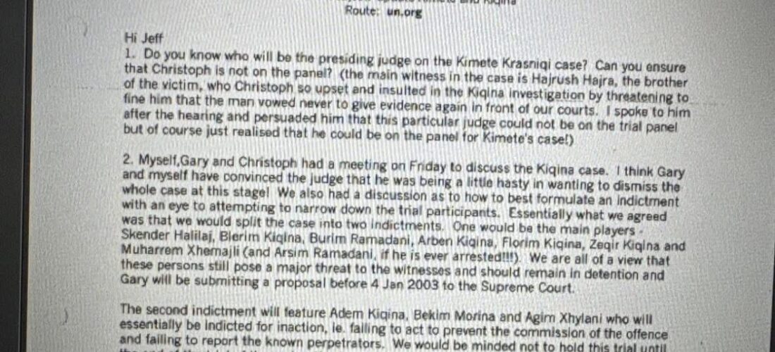 Ramadani: Skandal i rëndë: Prokuroria ndikonte në vendimet e gjykatës dhe përzgjedhjen e gjyqtarëve