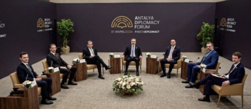 Kryediplomatët e Ballkanit Perëndimor mblidhen në Antalya, Konjufca jep detaje për takimin ku ishte edhe Gjuriq