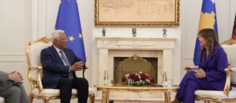 Haxhiu i thotë Costas në takim se “orientimi i qartë europian” i Kosovës duhet të shihet si vlerë për vetë BE’në