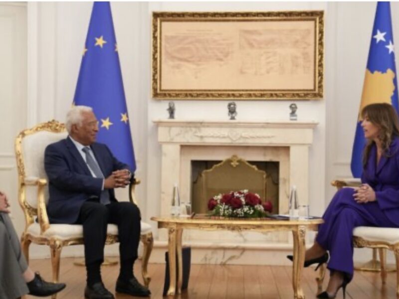 Haxhiu i thotë Costas në takim se “orientimi i qartë europian” i Kosovës duhet të shihet si vlerë për vetë BE’në