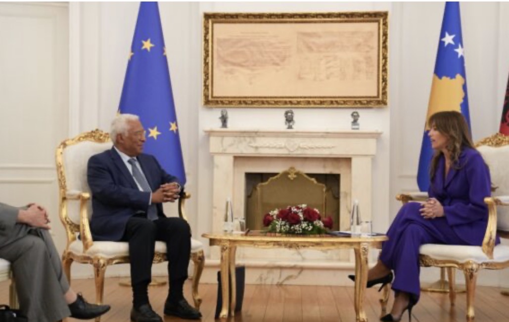 Haxhiu i thotë Costas në takim se “orientimi i qartë europian” i Kosovës duhet të shihet si vlerë për vetë BE’në
